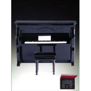  Black Upright Wooden Musical instrument Piano Music Box 