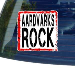  Aardvarks Rock   Window Bumper Laptop Sticker: Automotive