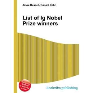   List of Ig Nobel Prize winners: Ronald Cohn Jesse Russell: Books