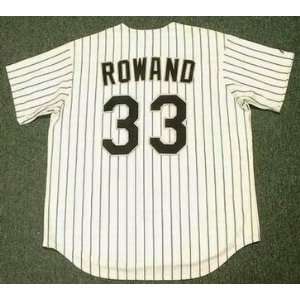 AARON ROWAND Chicago White Sox Majestic 2005 Home Baseball Jersey