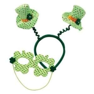    St Patricks Day Leprechaun Hat Bopper w/Mask