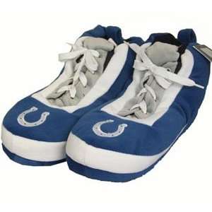  Indianapolis Colts Wrapped Logo Sneaker Slippers   Large 