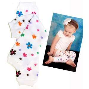    #84 Flower baby leg warmers for girl by My Little Legs: Baby