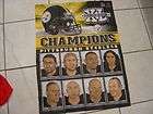 Pittsburgh Steelers NFL Super Bowl Champs 27x37 banner