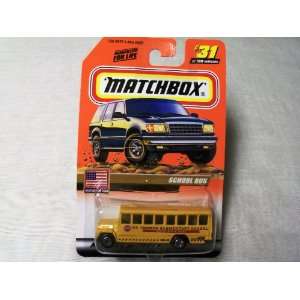   Matchbox USA St. Thomas Elementary School Bus #31 of 100 Toys & Games