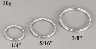 20g SEAMLESS Stainless Steel Ring ANNEALED  