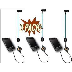  Earbud headset 2.5mm without shield 3 Pack Health 