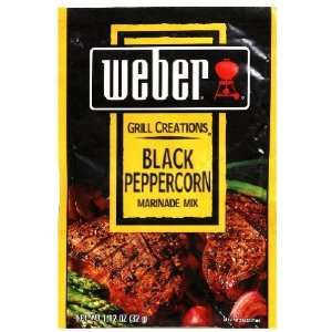 50 Weber Black Peppercorn Marindade Mix (lot of 50 packets) each 1.12 