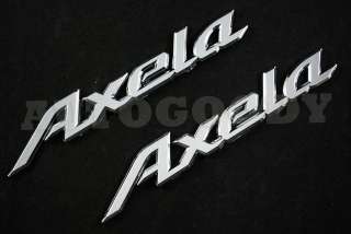 AXELA Emblem Badge Mazda3 Mazdaspeed MAZDA 3 JDM TRUNK  