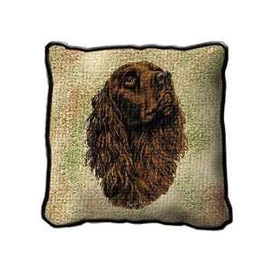 Boykin Spaniel Pillow Cover   17 x 17 Pillow 