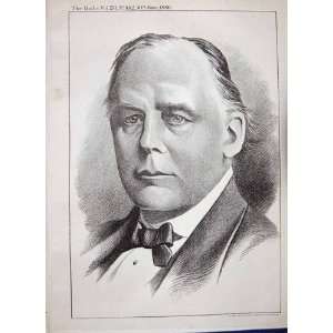  Portrait Mr Bradlaugh Bailie 1880 Glasgow Conscience