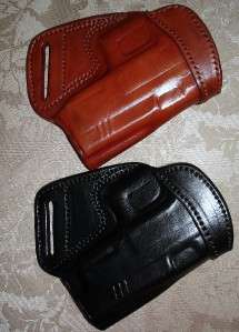 SMALL OF BACK LEATHER HOLSTER SPRINGFIELD XD 40/45/9mm  