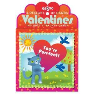  Animal Valentines Cards: Toys & Games