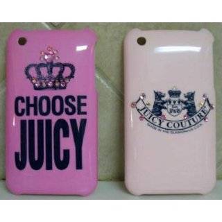  Iphone 3g Case Pink Swarovski Bling Choose Juicy Design 2 
