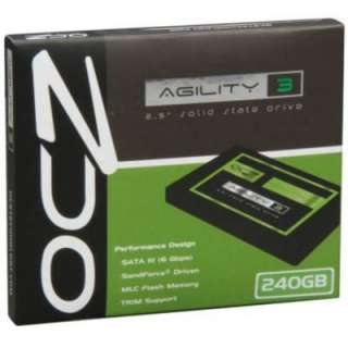    25SAT3 240G Agility 3 Series 2.5 240GB SATA 6.0Gb/s MLC SSD  
