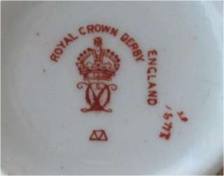 ROYAL CROWN DERBY CUP & SAUCER 22 pc. IMARI SUPERB 2451  