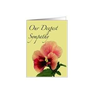  Sympathy   Our Deepest Sympathy Card Health & Personal 