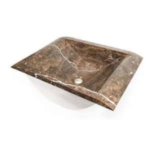   LC5540 Lucia Vessel Sink Material: Antique Forest Marble: Toys & Games