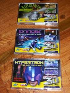 x3 Extreme 3D PC Computer Games w Glasses ~U Pick a Set  