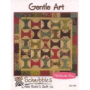 Gentle Art Schnibbles Charm Pack Pattern   Miss Rosies Quilt Company 