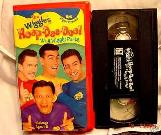 The Wiggles   Hoop Dee Doo Vhs Video~ONLY $2.75 Ship~ 045986025104 
