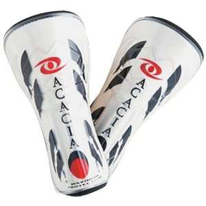  ACACIA Elite Soccer Shinguards NOCSAE CLEAR SHELL S 