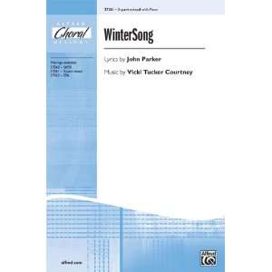  WinterSong Choral Octavo Choir Lyrics by John Parker 