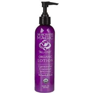  Dr Bronners  Lotion, Lavender Coconut, 8oz Health 