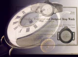 trench watch restorations elgin world war i wristwatch sterling silver 