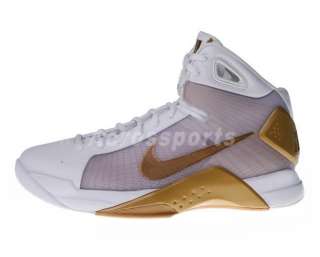 Nike Hyperdunk White Gold 2008 Basketball Shoes  