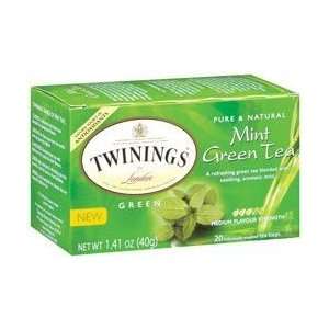  TWINGINGS Mint Green Tea by A2AWorld Green Tea: Health 