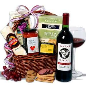  Ravenswood Red Wine Gift Basket Grocery & Gourmet Food