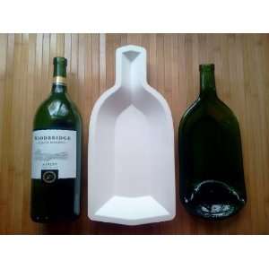  Stoneware 1.5L Wine Bottle Slumping Mold 