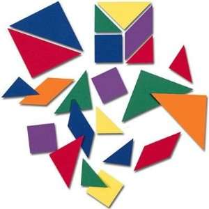   Learning Resources LER6331 Soft Foam Tangram Puzzles Set: Toys & Games