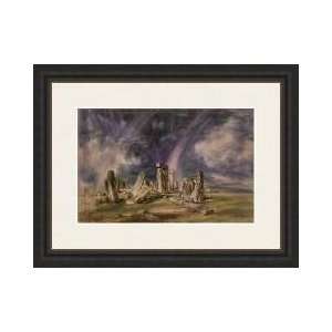  Stonehenge 1835 Framed Giclee Print
