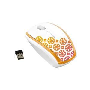Wintec FileMate Imagine Series M2820 Standard Mouse   White with Melon 
