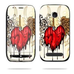   Windows Phone T Mobile Cell Phone Skins Stabbing Heart: Cell Phones