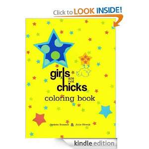 Girls Are Not Chicks Coloring Book (Reach and Teach) Jacinta Bunnell 
