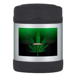  Thermos Food Jar Marijuana Joint and Leaf 