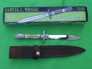 Japan Japanese Made Replica SAMUEL C. WRAGG Fighting Hunting Knife 