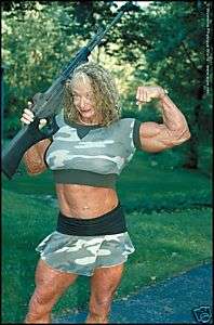 Female Bodybuilder Trudy Ireland WPW 684 DVD or VHS  
