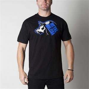  Metal Mulisha Blockbuster T Shirt   2X Large/Black/Blue 