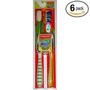  Colgate 360 Actiflex Toothbrush Twin Pack Full Head Soft 