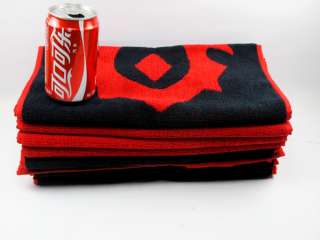 100% COTTON WORLD OF WARCRAFT Horde 2 Side Logo TOWELS,cant Fading 