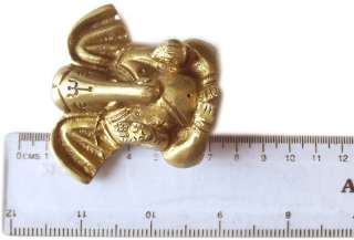 Hindu lord son of Shiva Ganesh brass statue (GN 152)  