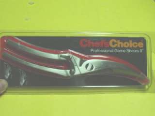 Chefs Choice Game Poultry Chicken Shears TURKEY SCISSORS Stainless 
