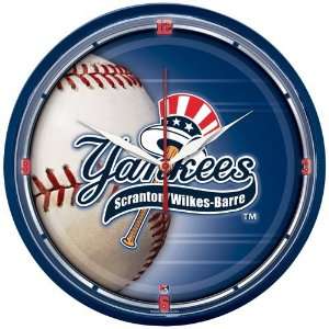  Scranton/Wilkes Barre Yankees Clock