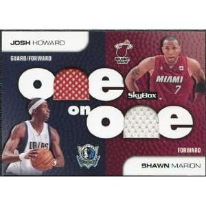   Dual Memorabilia #OOMH Shawn Marion Josh Howard Sports Collectibles