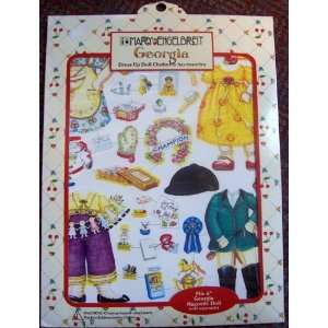   Engelbreit Georgia : Dress up Doll Clothes & Accessories: Toys & Games