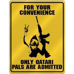   Qatari Pals Are Admitted  Qatar Parking Sign Country